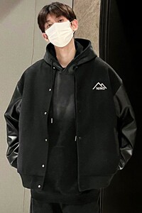 2024春季夹克男外套港风大码潮流休闲棒球服简约 A155-JK01-TP60图片