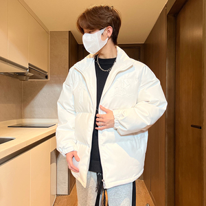 情侣款pu皮棉衣男士棉服外套男生棉袄面包服加厚 A155-MY777-TP90图片