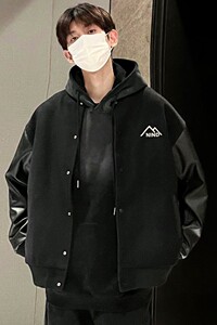 2024春季夹克男外套港风大码潮流休闲棒球服简约 A155-JK01-TP60图片