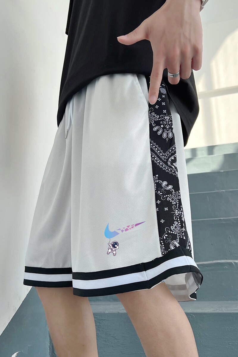 2024春夏休闲短裤男冰丝轻薄速干篮球裤宽松五分裤A155-K875-P25,男装休闲裤,电商A155