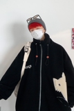 2023年秋冬季新款男士羊羔绒棉衣外套A110-BLM02-TP85，男装棉衣，电商A155