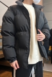 2023冬季棉服男宽松大码港风休闲纯色棉衣外套潮A110-MM03-TP40，男装棉衣，电商A155