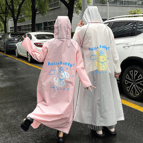 【一穿到脚的雨衣太实用啦】