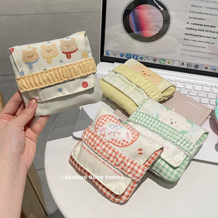 放姨妈巾收纳包大容量学生便携小型月经月事随身携带装卫生棉小包