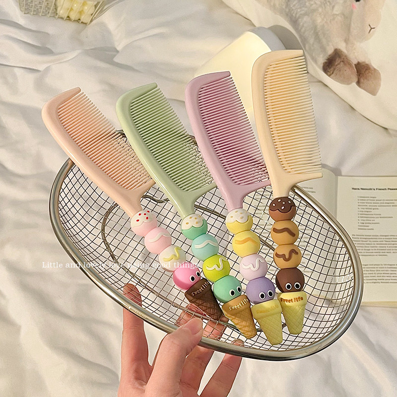 可爱梳子按摩梳便携学生不伤头发防静电女士专用直发顺发马尾头梳