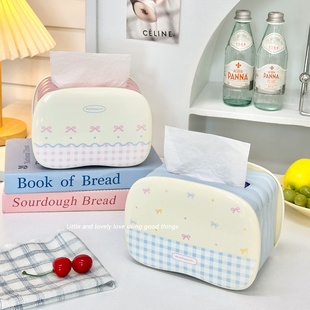 特别好看的纸巾盒客厅2025新款茶几桌面漂亮抽纸收纳高档餐巾纸盒