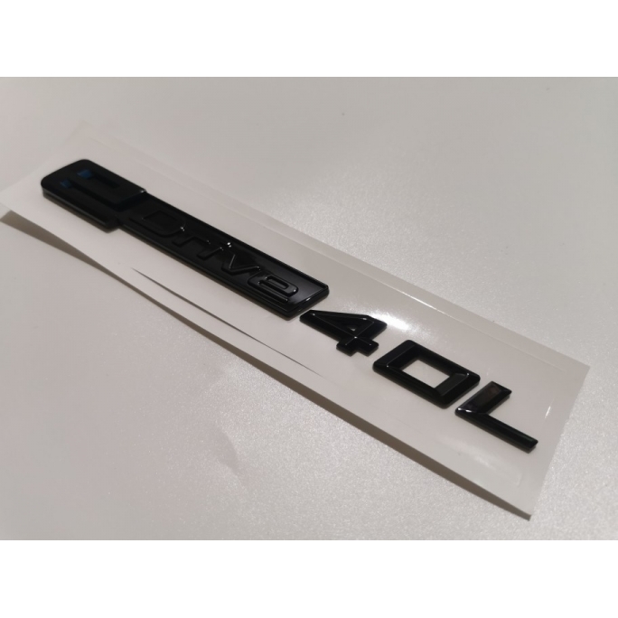 适用于宝马Edrive40L字标尾标