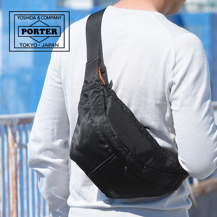 日本代购PORTER 吉田男女尼龙多用斜挎单肩包腰包622-76628日本制