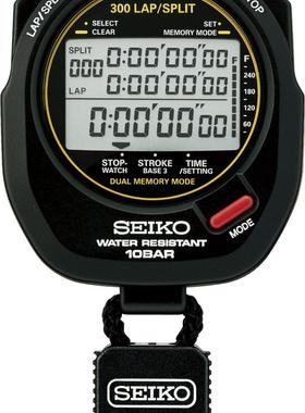 日本包税 SEIKO精工SVAS009/011游泳运动多功能秒表 S141 SVAS003