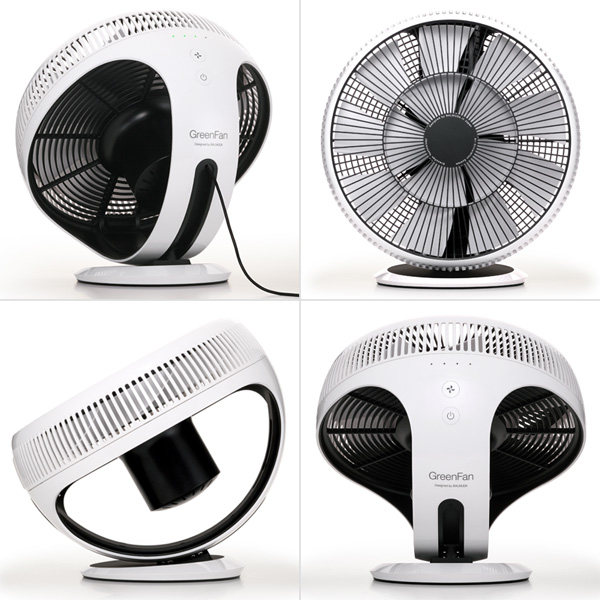 日本BALMUDA/巴慕达 GreenFan Cirq电风扇/空气循环扇EGF-3400-WK