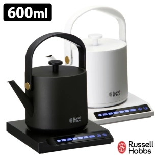 Russell Hobbs T热水壶黑色白色泡茶冲咖啡0.6L日本直邮 7106JP