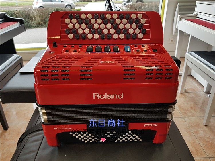 日本正品Roland罗兰FR-1XB巴扬型手风琴便携手风琴红黑两色可关税