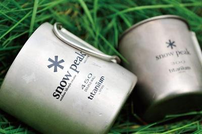 雪峰SNOWPEAK单层双钛杯