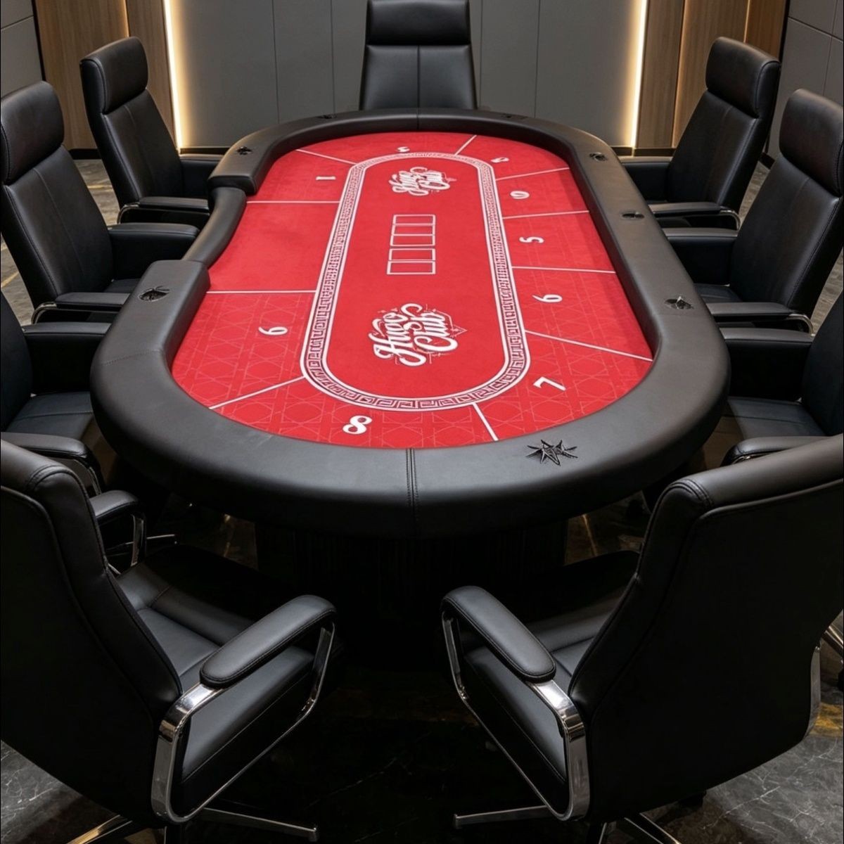 厂家直销包邮德州扑克筹码免费棋牌室尺寸店铺俱乐部定制桌子