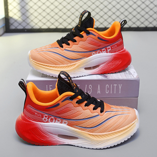 CEO ABC童鞋男童跑步鞋春季学生儿童专业竞速减震耐磨运动跑鞋潮