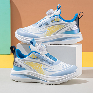 CEO ABC秋冬男童跑步鞋儿童轻便防滑男孩训练实战软底减震运动鞋