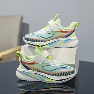 CEO ABC童鞋赤兔男童春季透气跑步鞋青少年运动鞋儿童百搭网面鞋