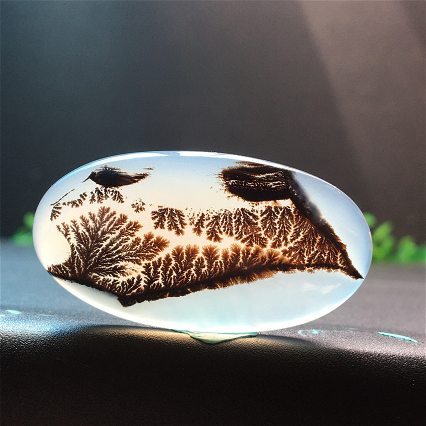 马料海洋玉髓吊坠方牌风景奇石草花玛瑙摆件一景一物精品像形Z