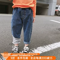 Nguồn quần jeans bé trai quần dài 2019 xuân hè mới quần trẻ em mới phiên bản Hàn Quốc quần áo trẻ em thủy triều - Quần jean quần jean trẻ em xuất khẩu