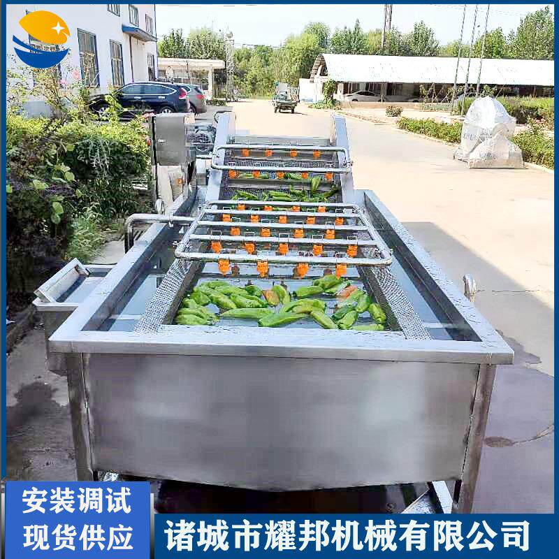 空秋葵清机 全自洗动气泡式心菜清洗YB800-15设备 食品清厂商用西