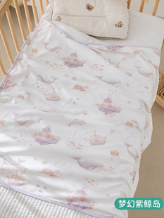 「a类双层纯棉包单」秋冬大尺寸精梳棉包单 婴儿产房包巾襁褓巾