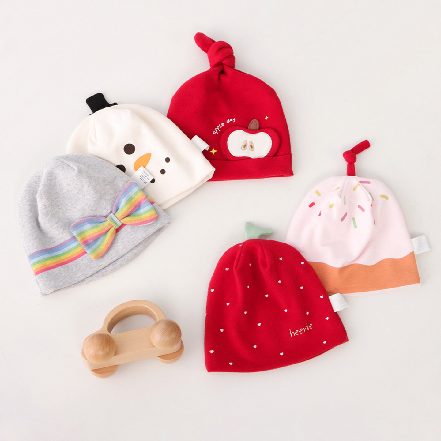 婴儿帽子新生儿月子帽宝宝春秋季胎帽棉双层秋冬幼儿帽含牛奶蛋白,童装/婴儿装/亲子装,帽子,淘宝优惠券,粉丝福利购,淘宝优惠卷