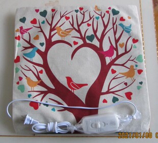 包邮艾绒电热坐垫加热垫艾草包暖脚宝板保暖通络温灸驱寒祛湿