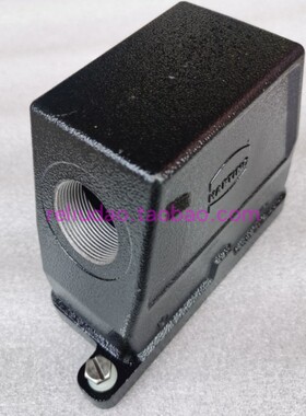 HARTING连接器19400160514浩亭高上壳HAN-16HPR-HSE-S-M50黑色防F