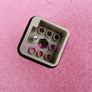 HARTING连接器09120073001公芯7针HAN-7Q-M-C原装哈丁10A德国浩亭