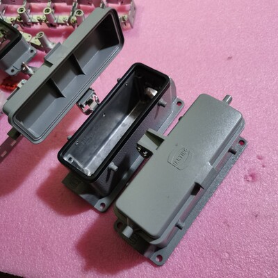 HARTING连接器09300241220四耳高底座HAN-24B-ASG1-K-21原装浩亭