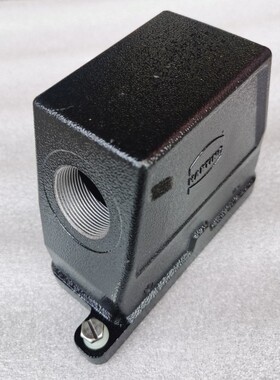 HARTING连接器19400160512黑色高上壳HAN-16HPR-HSE-S-M32原装