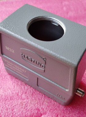 HARTING连接器19300160447高上壳HAN-16B-HSE-R-M32哈丁浩亭现货
