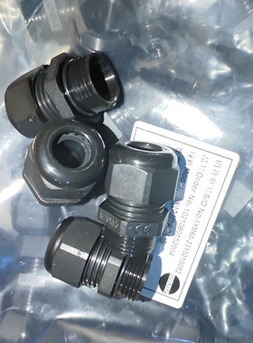 WAIN唯恩连接器WANP-M20B(D5-10)白黑色WNAP-M20G尼龙塑料接头