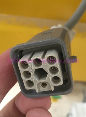 HARTING连接器09120073101母芯HAN-Q7/0-F冷压型 10A/400V原装