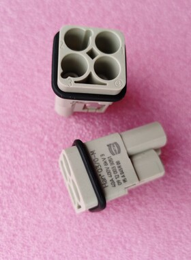 HARTING连接器09120033051公芯HAN-Q-3/0-M电流09120033052德国