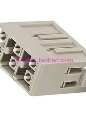 HARTING光纤连接器09140064701公芯模块Han-LC-module-M六路原装