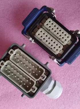 WAIN连接器H32A-BK-2L/SC/W开孔底座双扣HA-032-M/F唯恩HD-050-MF