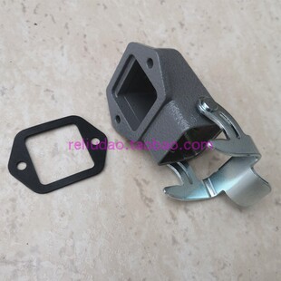 HARTING德国连接器09200030801弯头卧式底座HAN-3A-agw原装浩亭