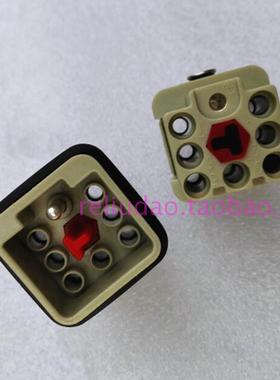 WAIN连接器HQ-007-0-MC公芯紧凑型HQ-007-0-FC母芯10A/250V唯恩