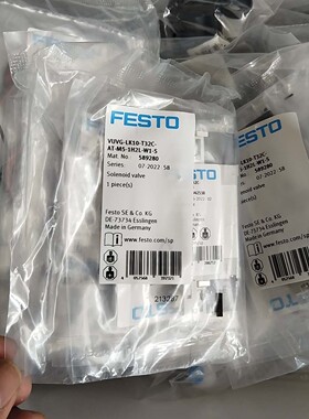 费斯托电磁阀 589280   VUVGLK10T32C咨询维修