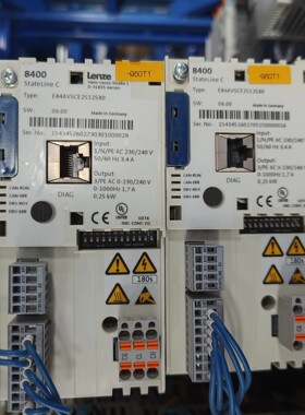 Lenze伦茨变频器E84AVBDE2512SX00.25咨询维修