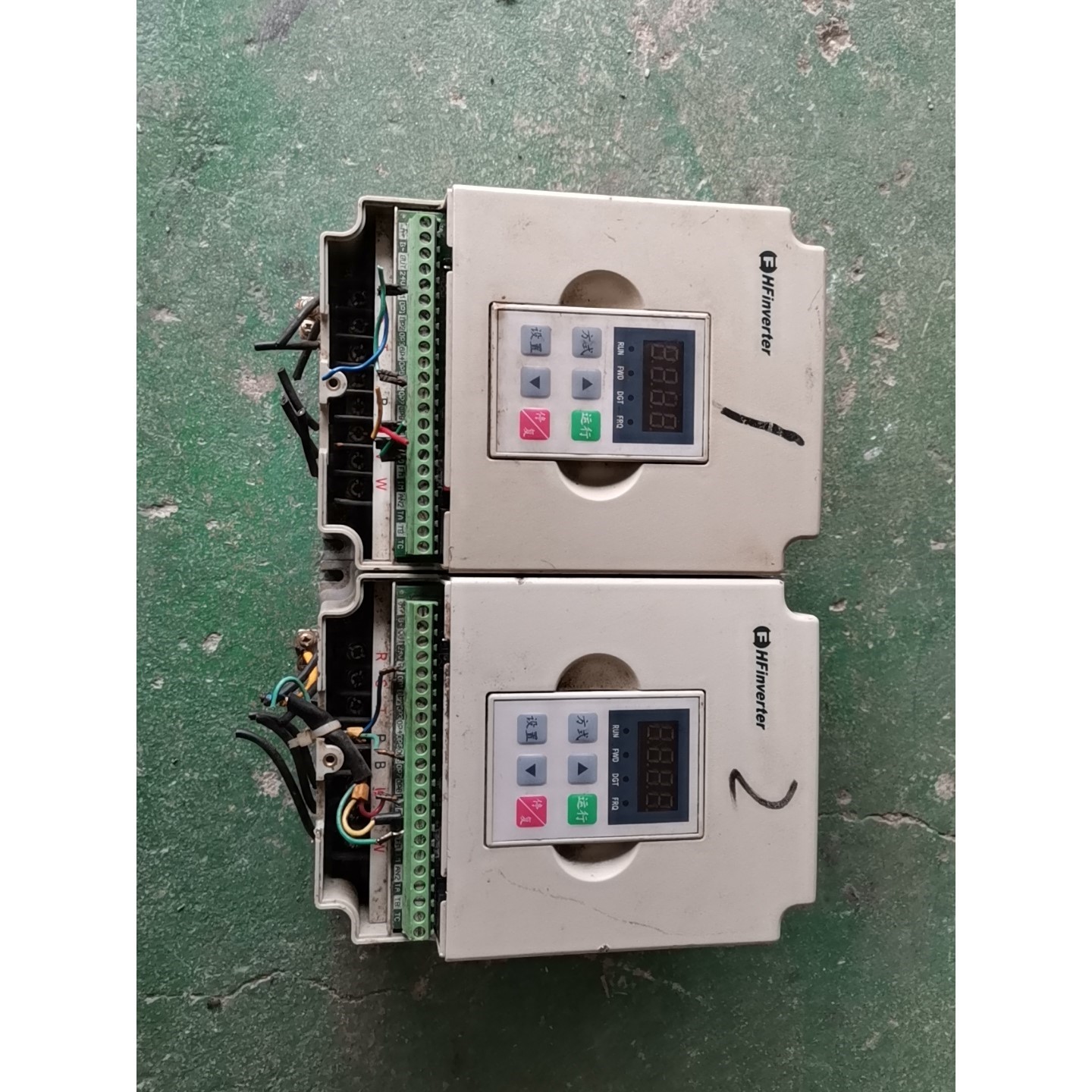 欧瑞变频器F1500-P0007T3B 2台0.75KW咨询维修咨询维修