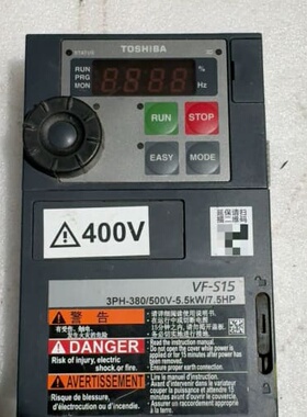 东芝变频器VFS15-4055PL-CH一台5.5kw主板咨询维修