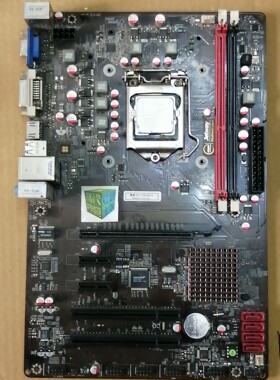 JETWAY捷波主板H61,带CPU,USB口坏了一个,没挡咨询维修咨询维修咨