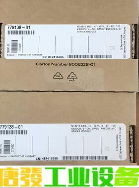 NI 9215 BNC 779138-01 原装正 维修询价