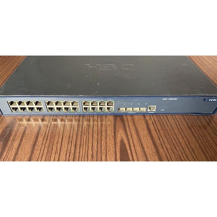 H3C S5024E 24口千兆二层智能交换机 公司下架的机咨询维修咨询维