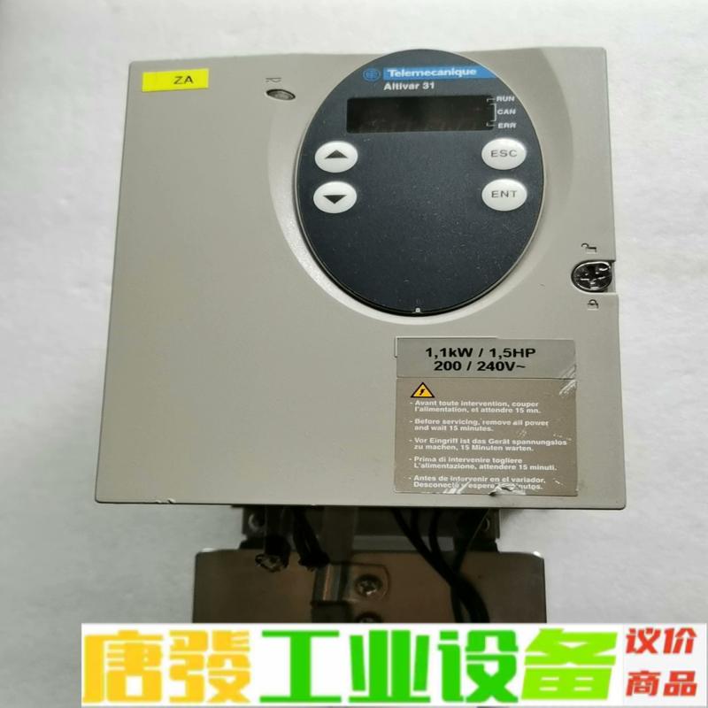 拆机施耐德变频器ATV31HU11M2，1.1KW 维修询价