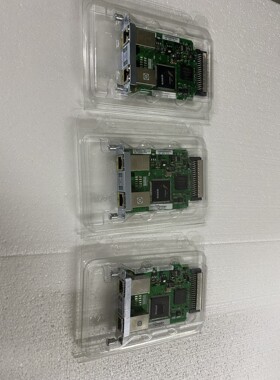 思科CISCO HWIC-2FE 2端口百兆路由模块 成色很咨询维修咨询维修