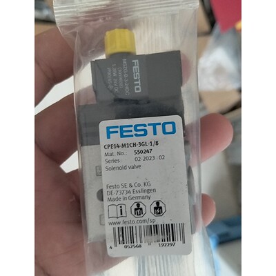 费斯托电磁阀 550247  CPE14M1CH3GL咨询维修