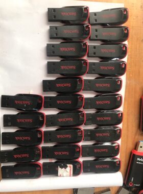 闪迪 U盘 4G6元 8G8元  16g11元二手东西如图片咨询维修咨询维修